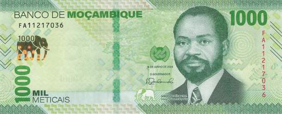 Mosambik p160a 1000 Meticais 2024